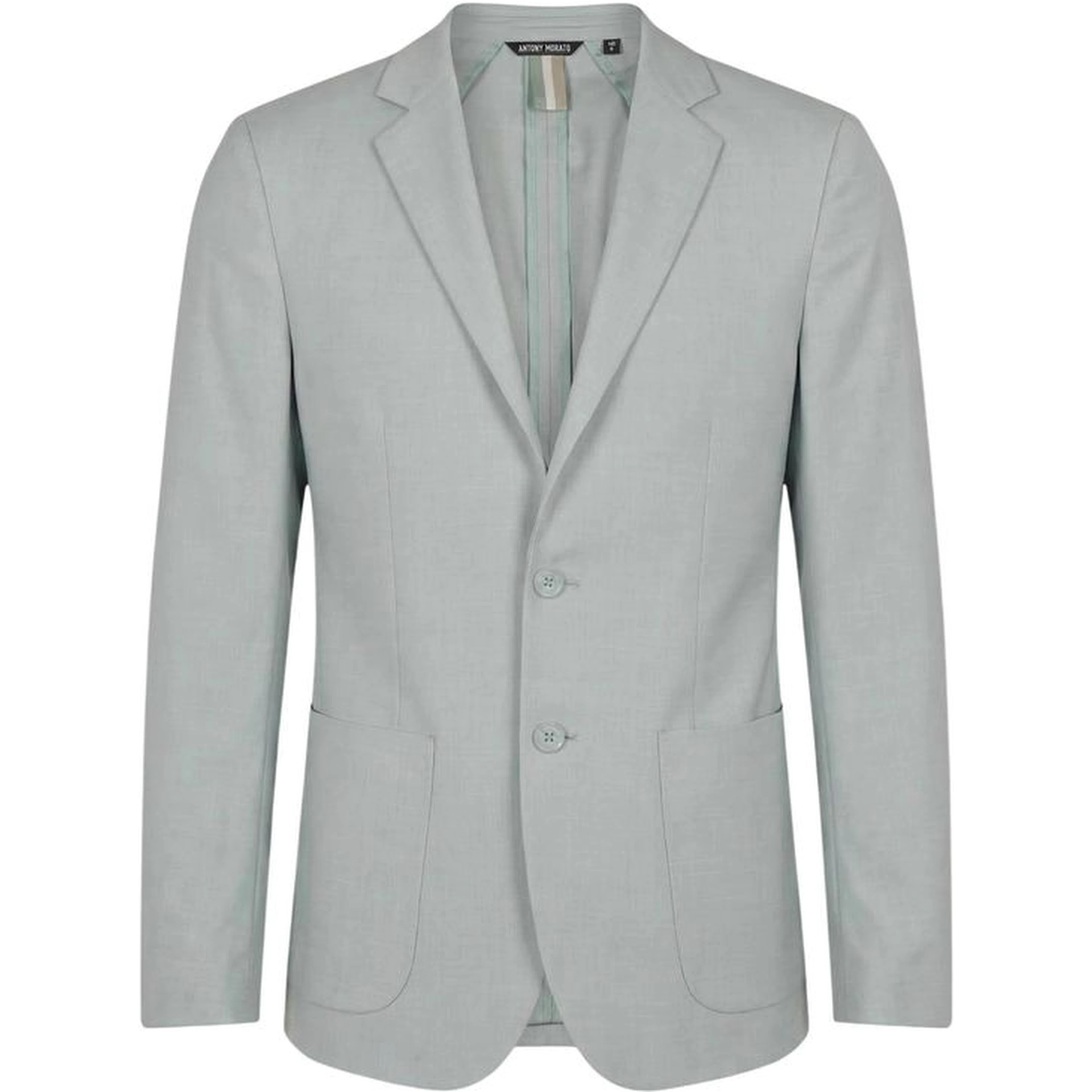 Bicolor Polyester Blazer