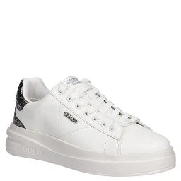 Silver Leather Sneakers