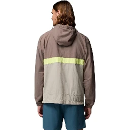 Gray Nylon Shell Jacket