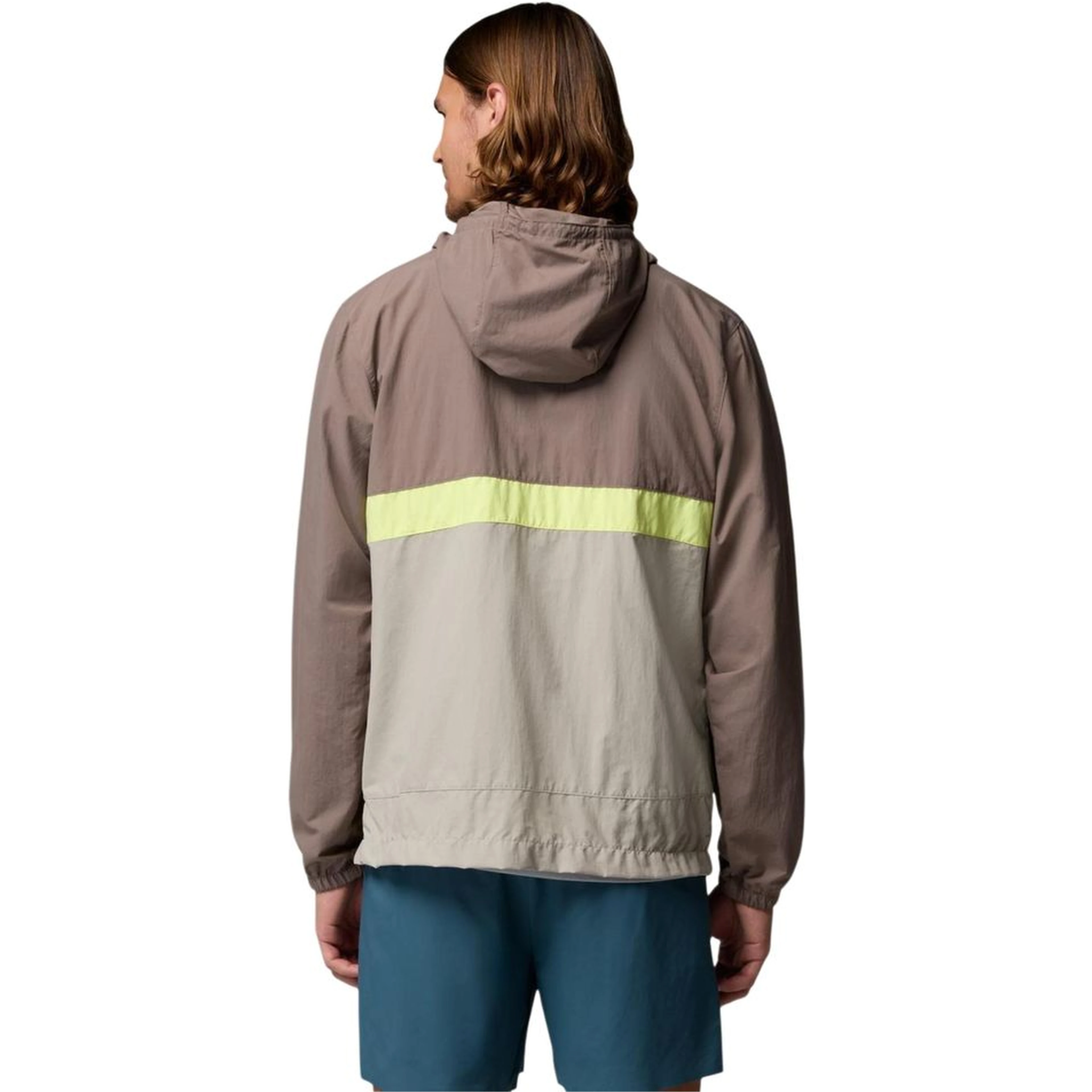 Gray Nylon Shell Jacket