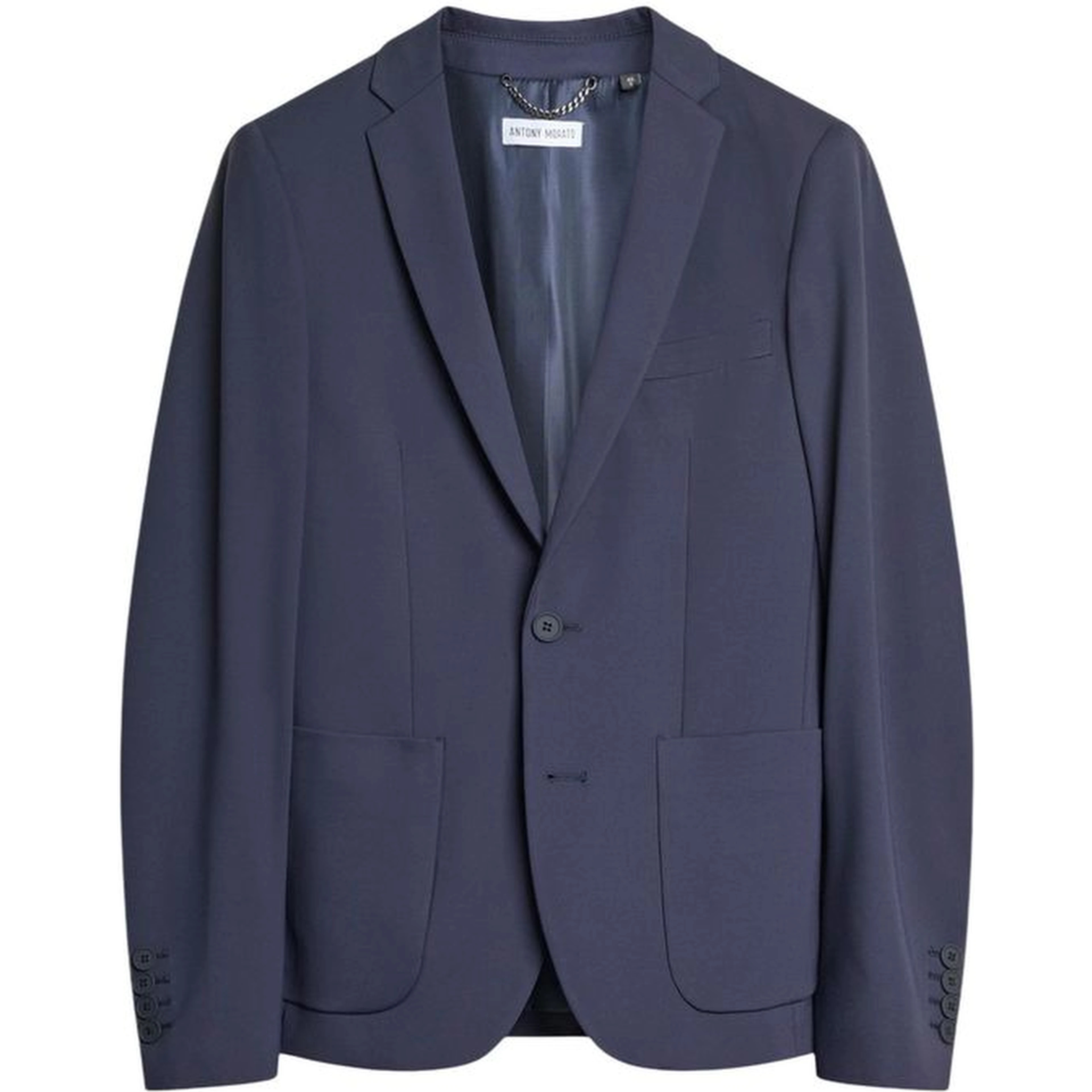 Blue Polyamide Blazer