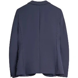 Blue Polyamide Blazer
