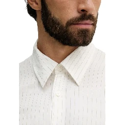 Bicolor Viscose Pattern Shirt