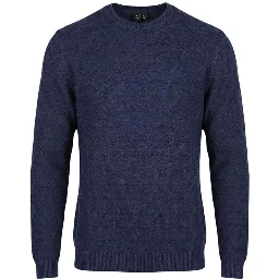 Blue Viscose Sweatshirt
