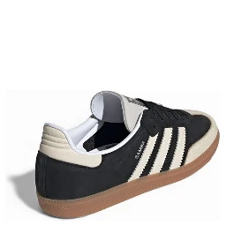 Black Leather Low Top Sneakers