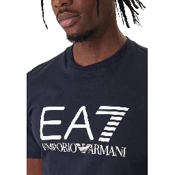 Blue Cotton T-Shirt