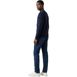 Blue Viscose Sweatshirt