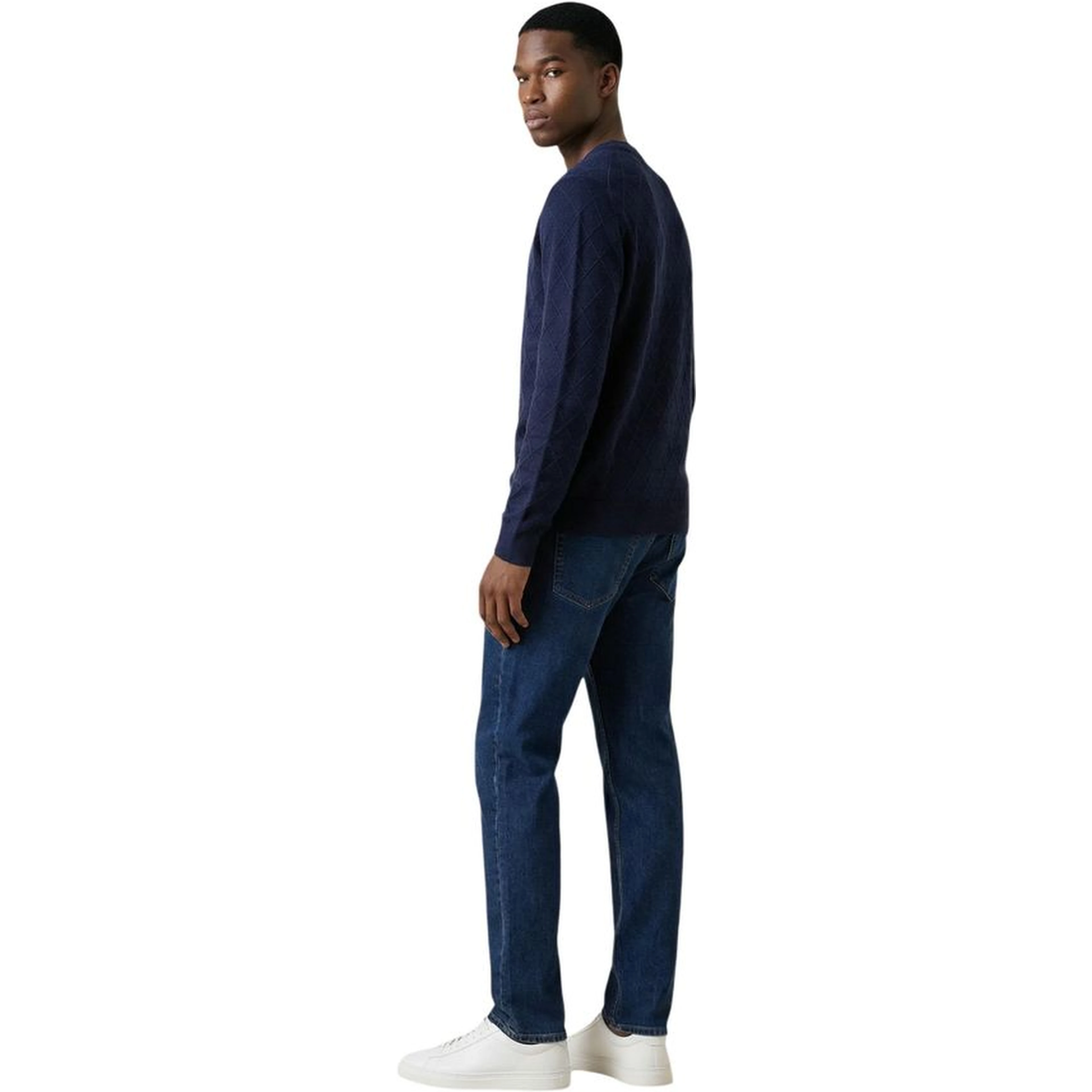 Blue Viscose Sweatshirt