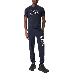 Blue Cotton T-Shirt