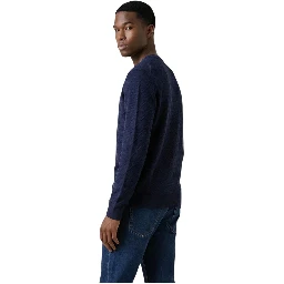 Blue Viscose Sweatshirt