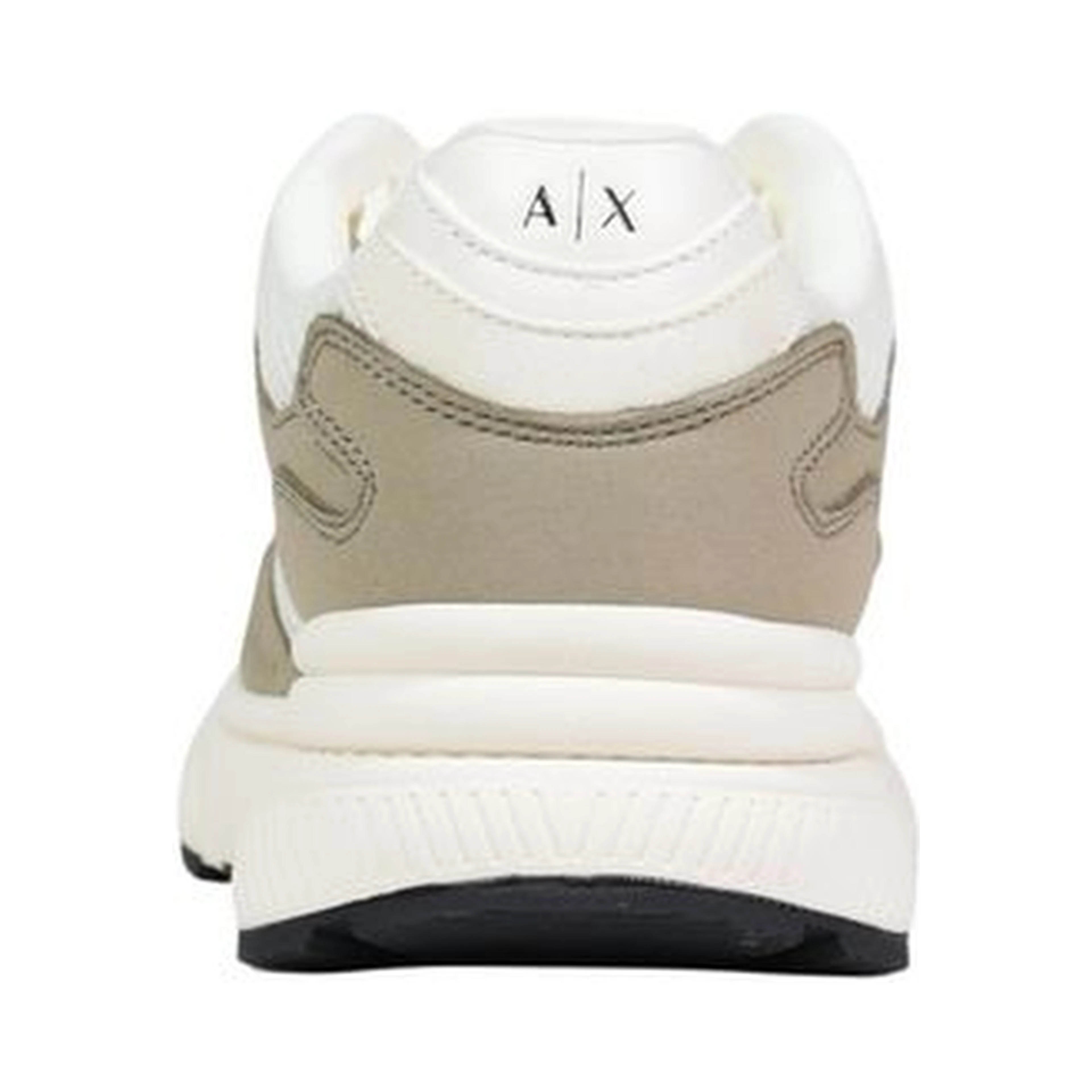 Green Polyester Athletic Sneakers