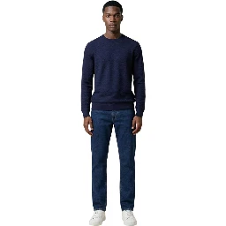 Blue Viscose Sweatshirt