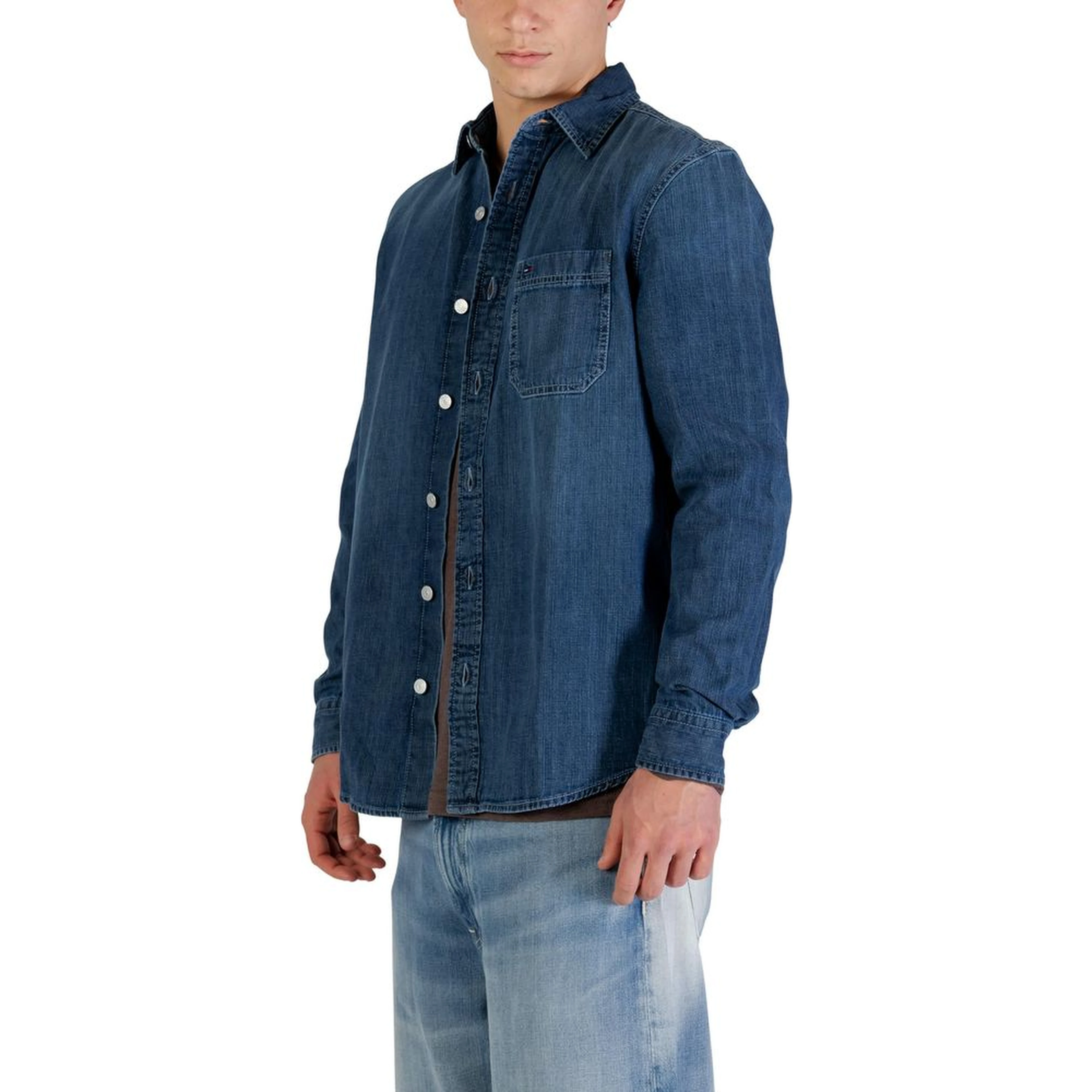 Blue Denim Shirt