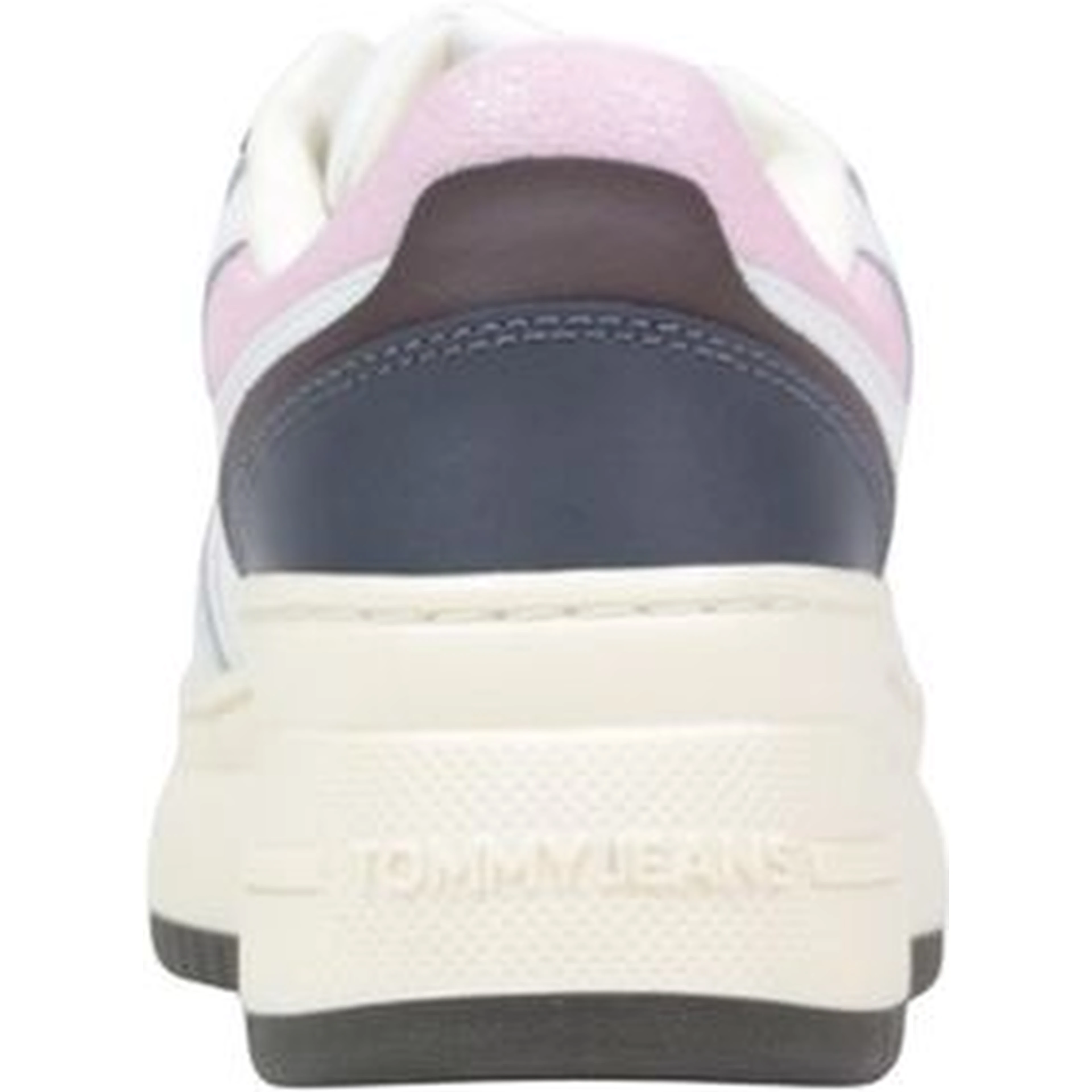 White Suede Leather Platform Sneakers