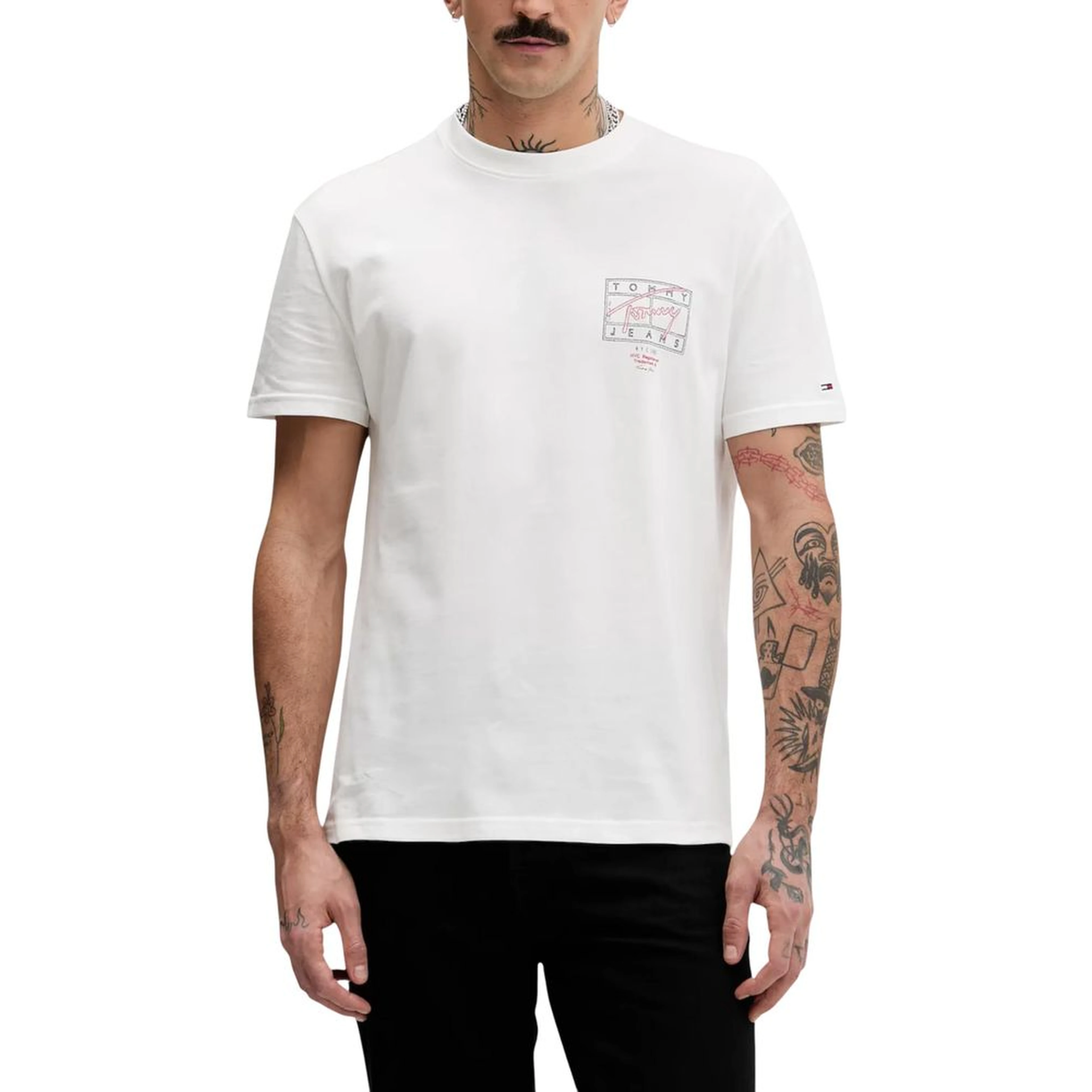 Cream Recycled Cotton T-Shirt