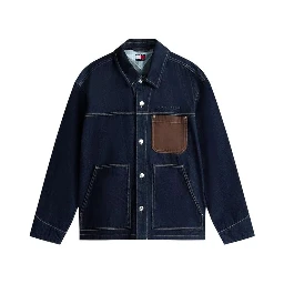 Blue Recycled Cotton Denim Jacket