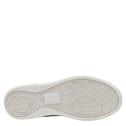White Suede Leather Chunky Sneakers
