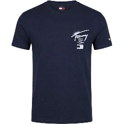 Blue Recycled Cotton T-Shirt