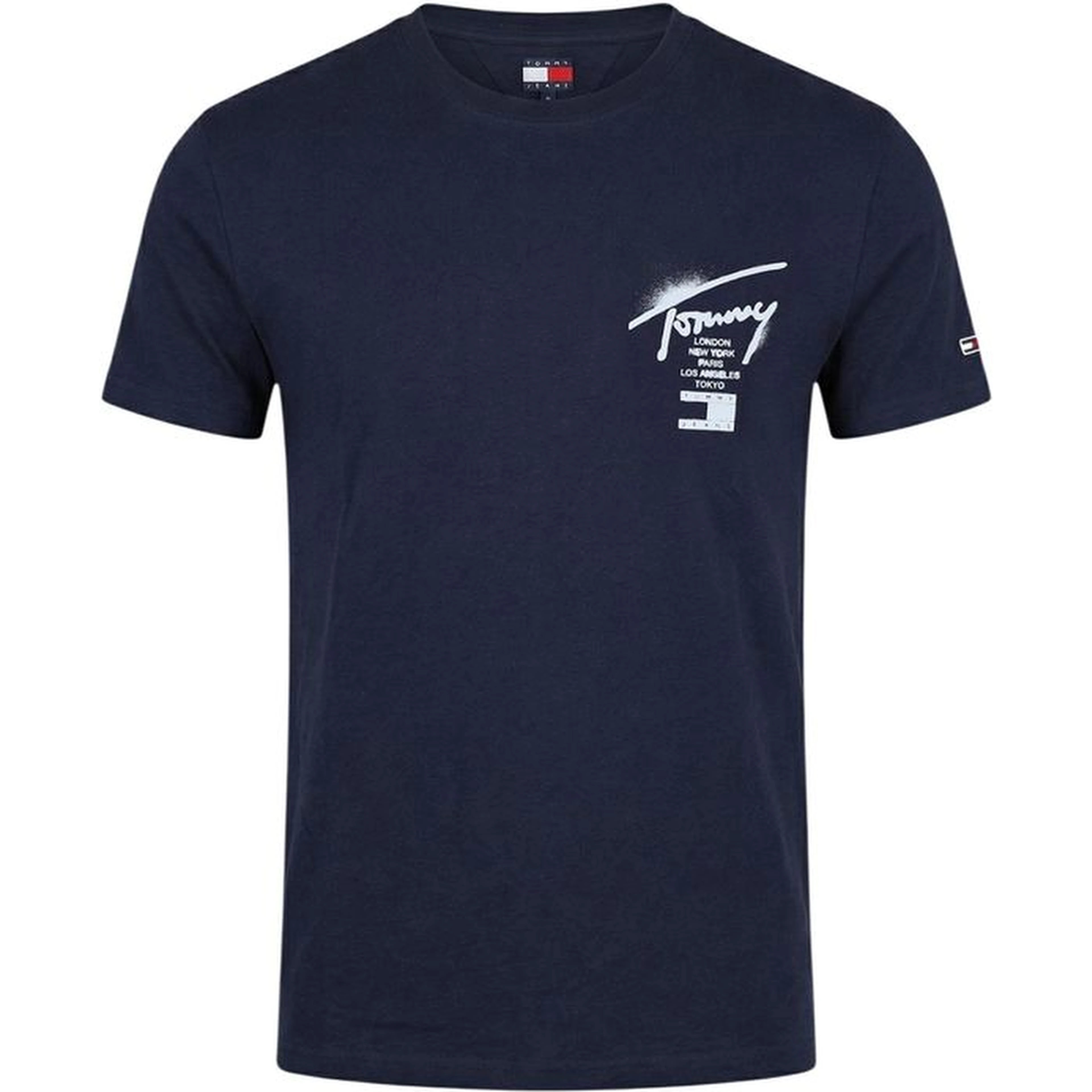 Blue Recycled Cotton T-Shirt
