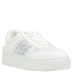 White Polyamide Athletic Sneakers