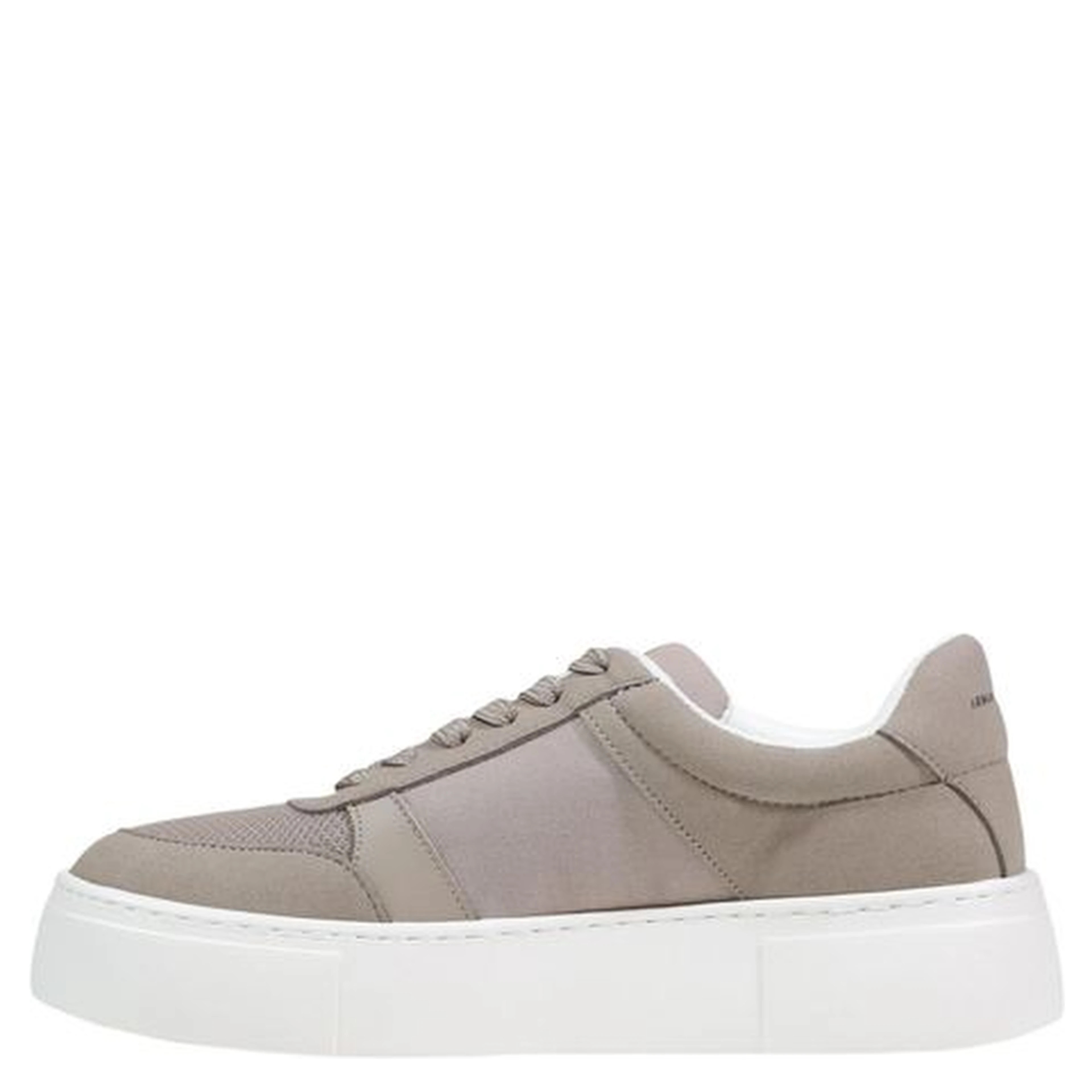 Brown Polyamide Athletic Sneakers