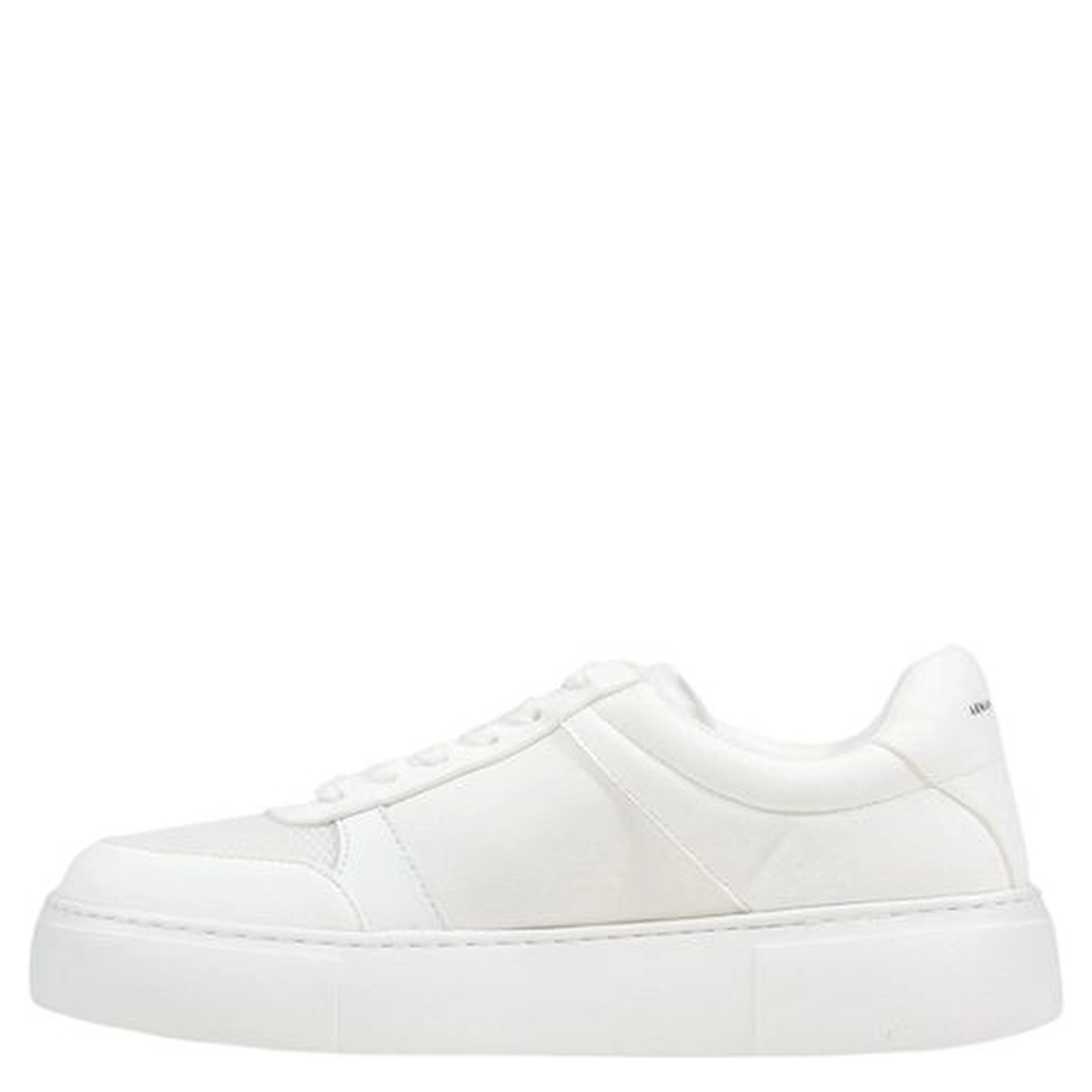 White Polyamide Athletic Sneakers