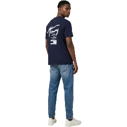 Blue Recycled Cotton T-Shirt