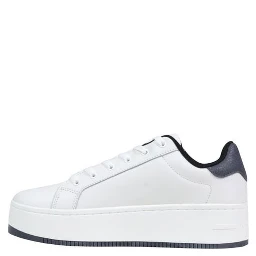 White Leather Chunky Sneakers