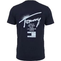 Blue Recycled Cotton T-Shirt