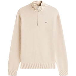 Beige Organic Cotton Sweatshirt