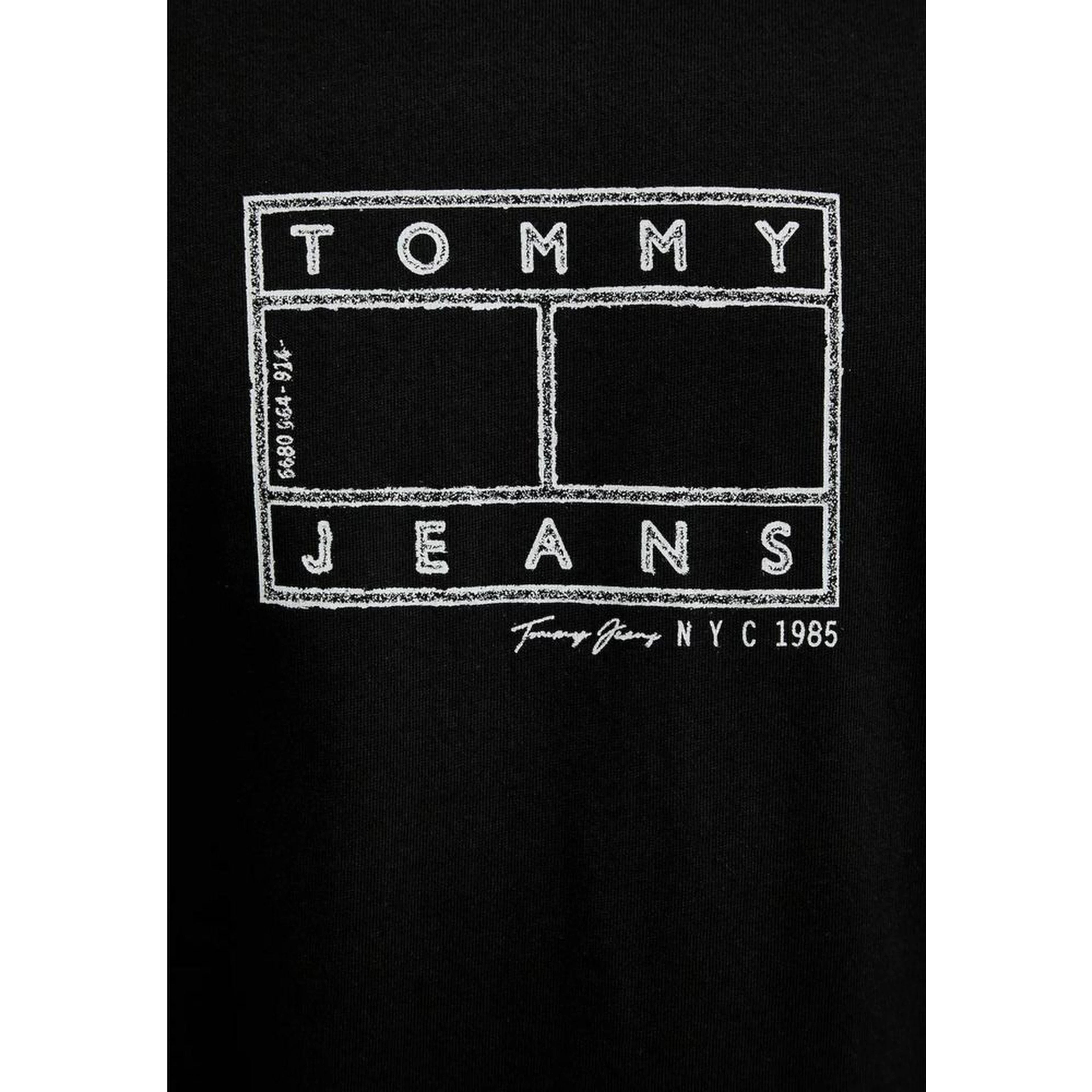 Black Recycled Cotton T-Shirt