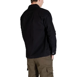 Black Recycled Cotton Jacket