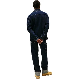 Blue Recycled Cotton Denim Jacket