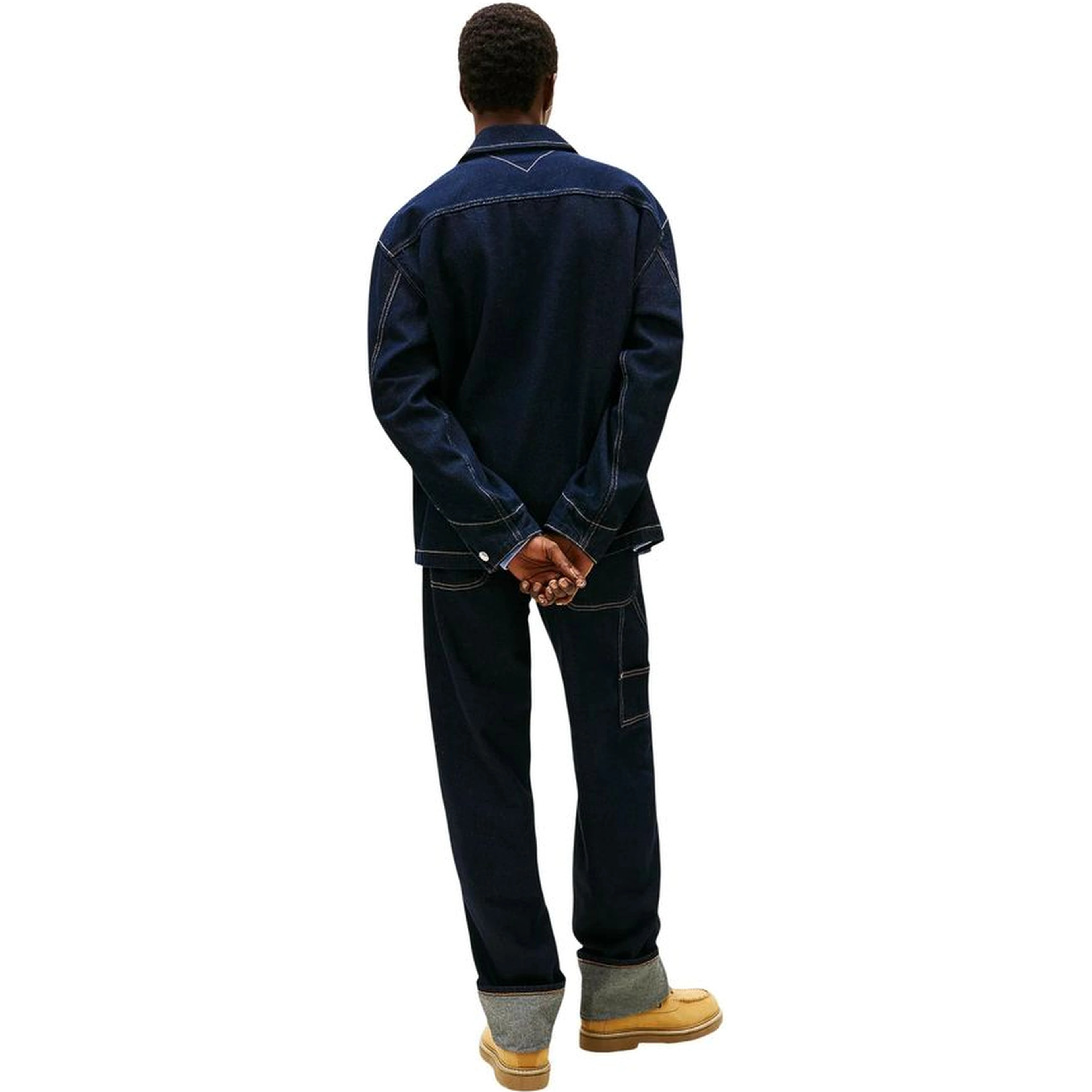Blue Recycled Cotton Denim Jacket