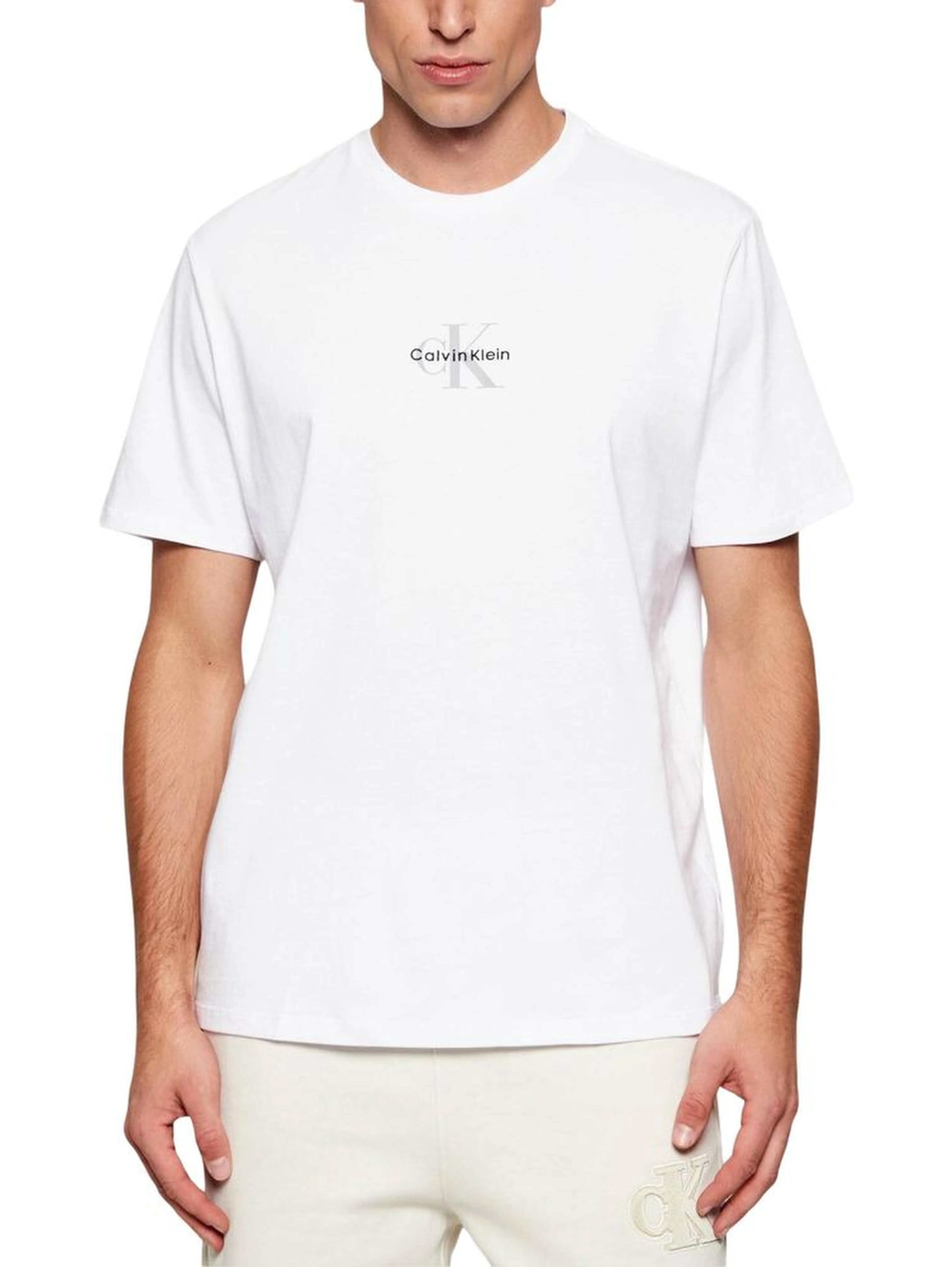 Cream Cotton T-Shirt