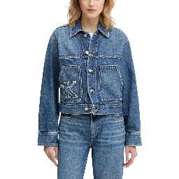 Blue Cotton Denim Jacket