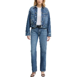 Blue Cotton Denim Jacket