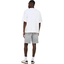 Gray Cotton Bermuda Shorts