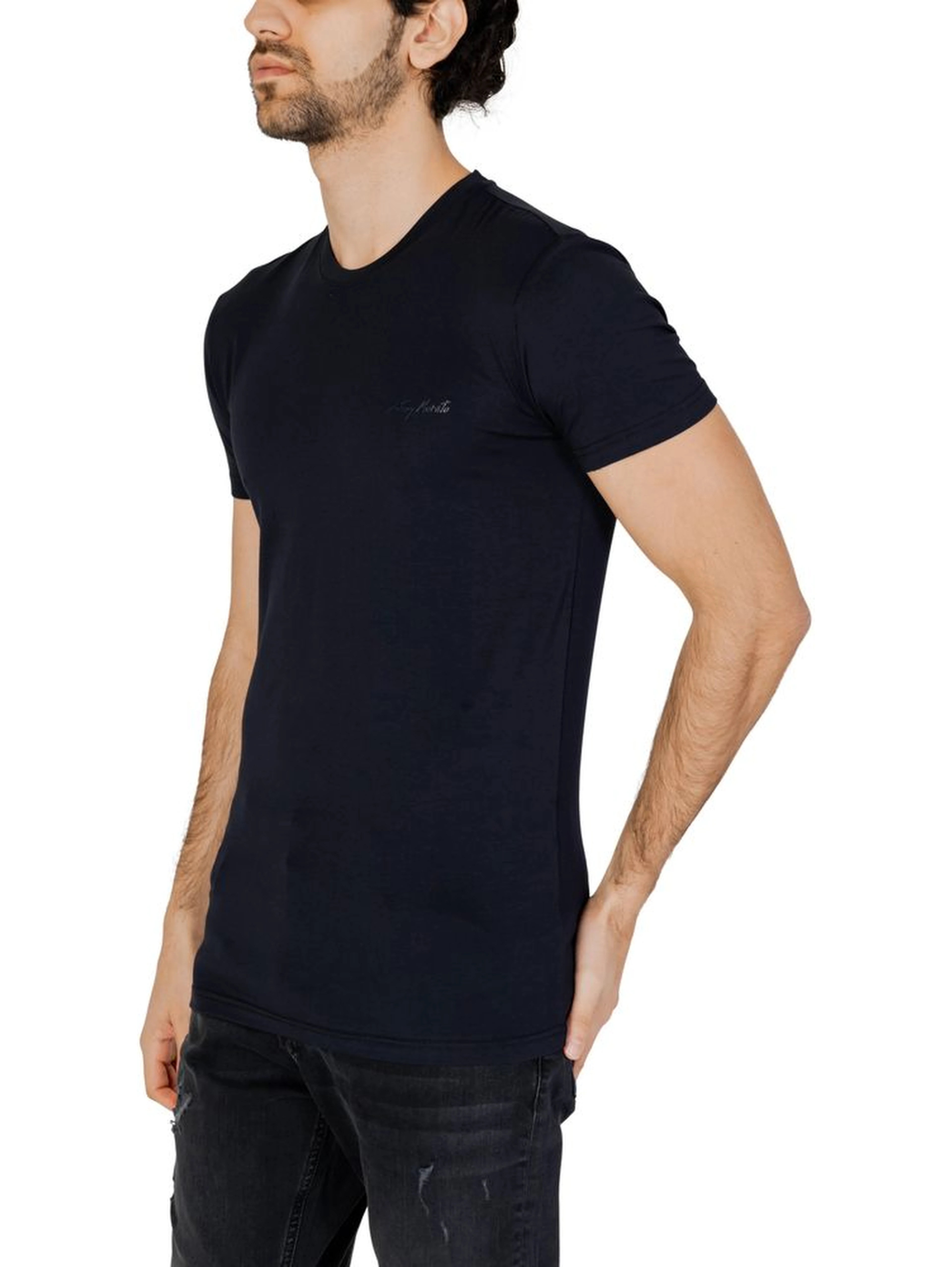Blue Cotton T-Shirt