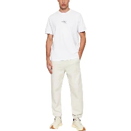 Cream Cotton T-Shirt