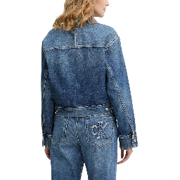 Blue Cotton Denim Jacket