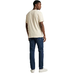 Beige Cotton T-Shirt