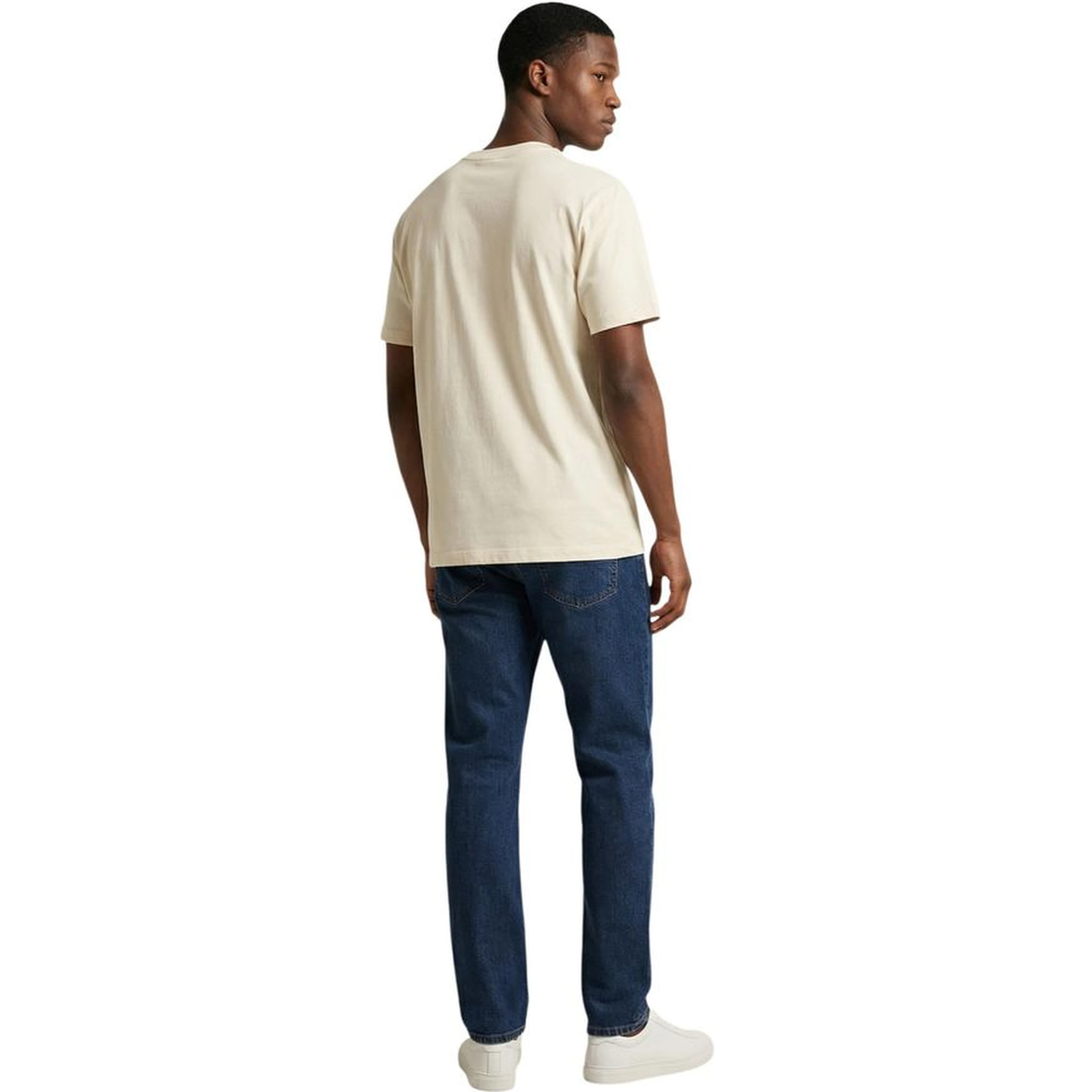 Beige Cotton T-Shirt