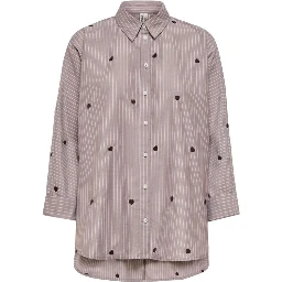 Brown Recycled Polyester Blouse
