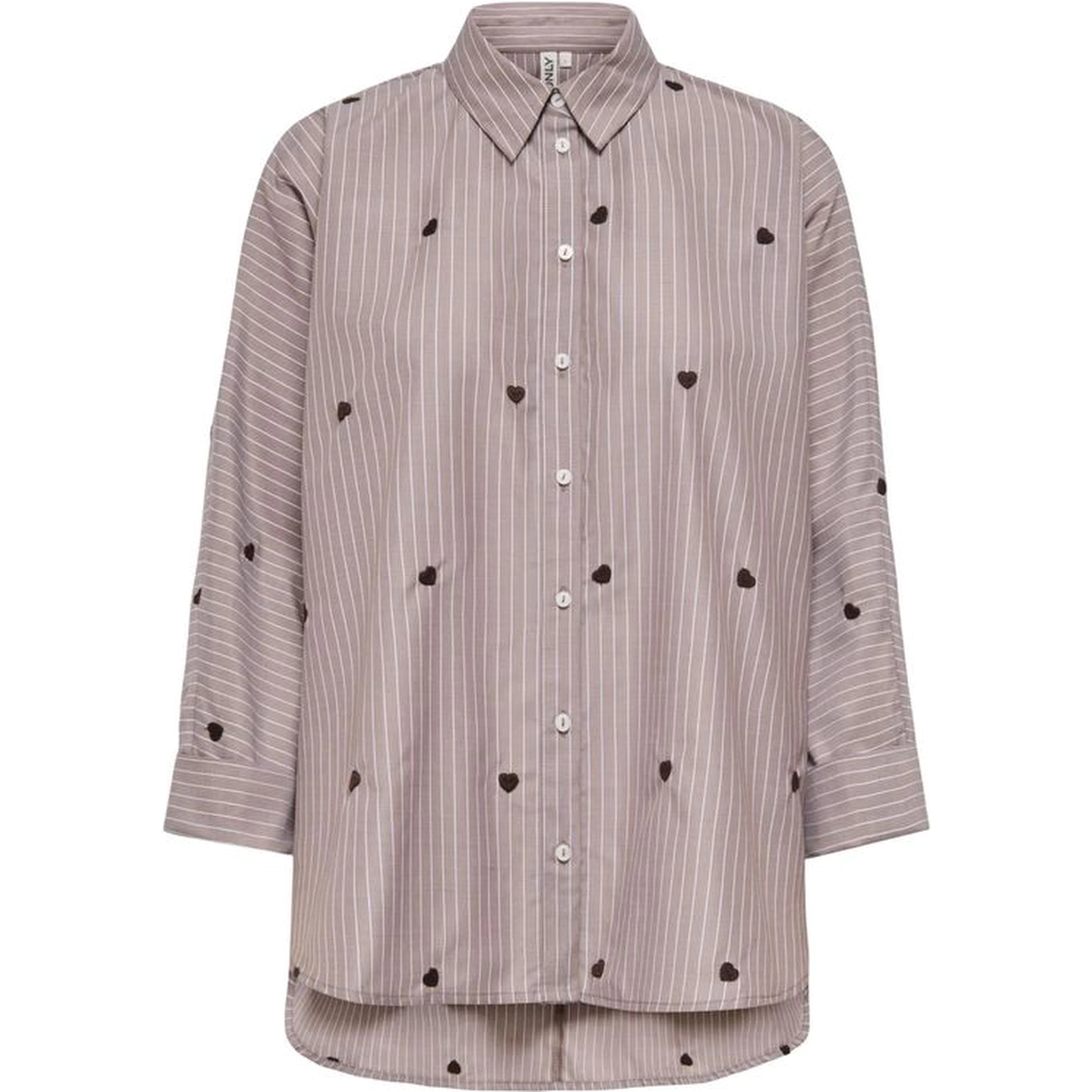 Brown Recycled Polyester Blouse