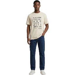 Beige Cotton T-Shirt
