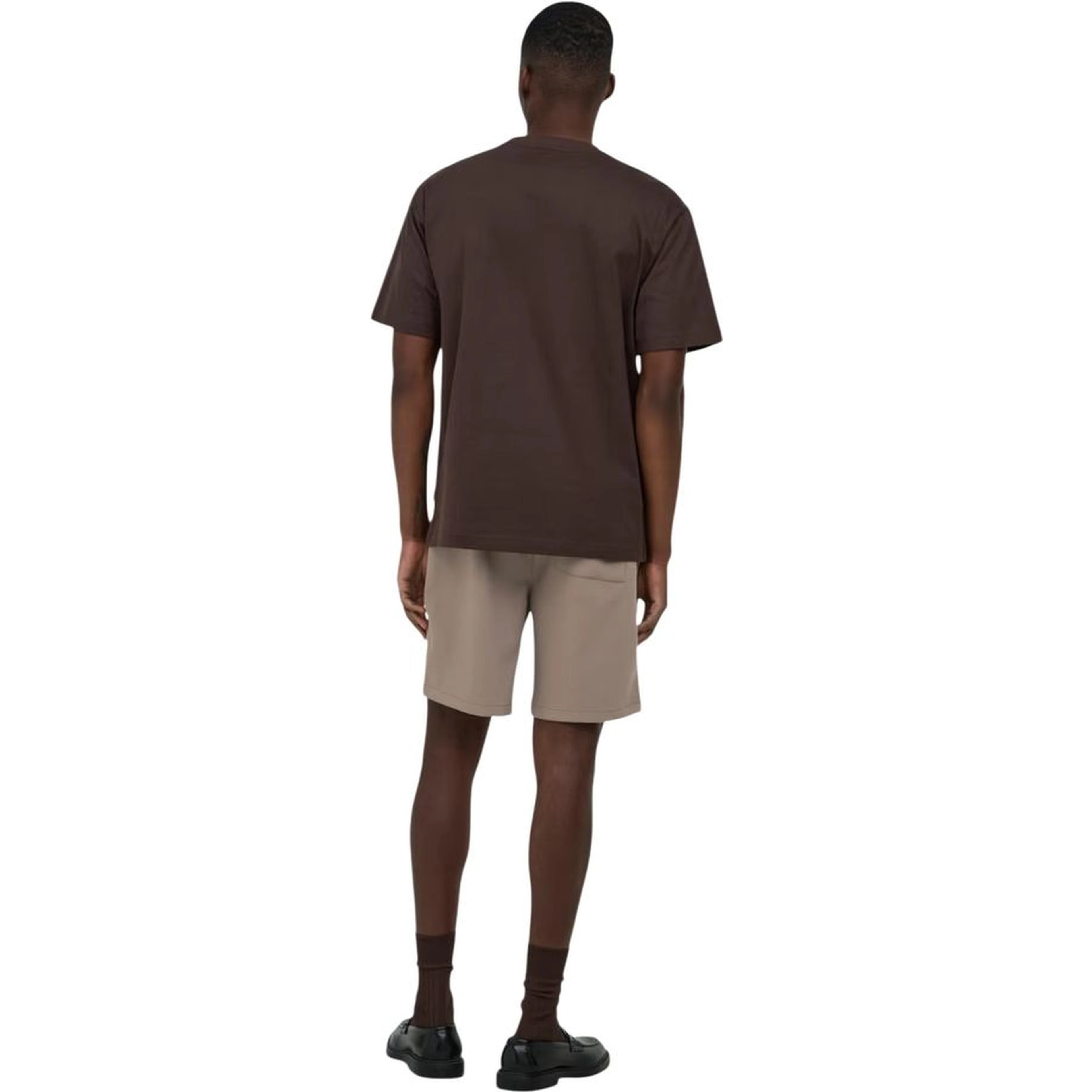 Beige Recycled Polyester Bermuda Shorts