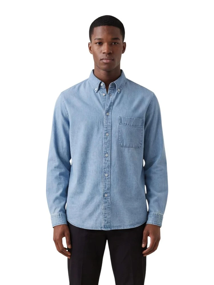 Light Blue Denim Shirt