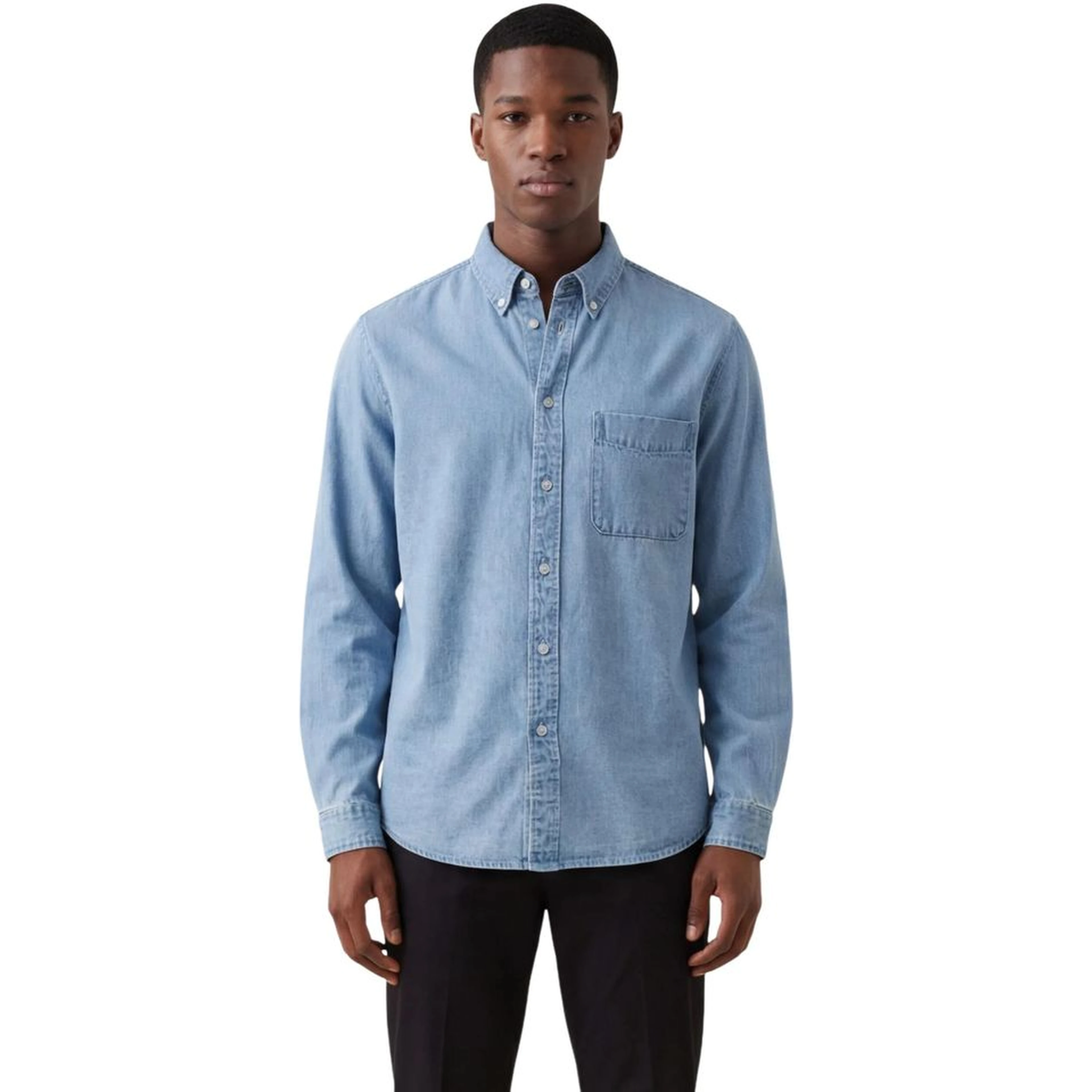 Light Blue Denim Shirt