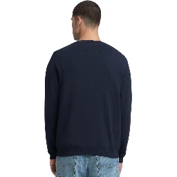 Blue Cotton Sweatshirt